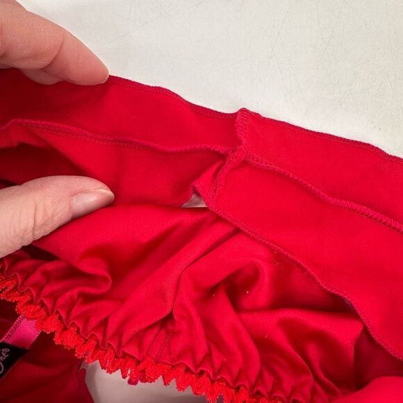 NWT Seven Til Midnight 2-Piece Satin Seduction Bralette Short Set STM11244 Small - Picture 4 of 6